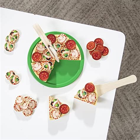 Melissa & Doug Wooden Pizza Play Food Set With 36 Toppings | Weekly Ads Online