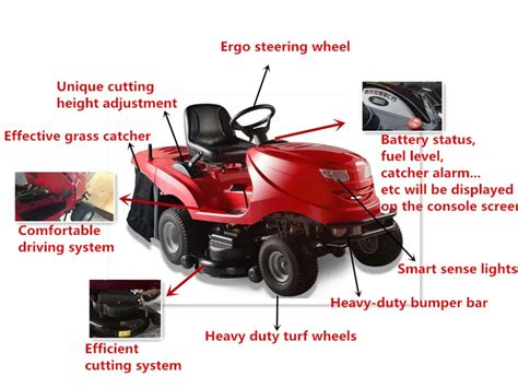 17.5hp Power Required Tractor Grass Mower With Grass Catcher - Buy Tractor Grass Mower,Grass ...