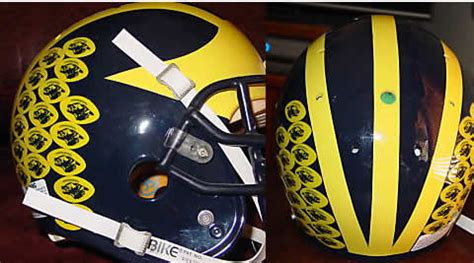 Michigan Football Helmet Stickers - MGP Animation