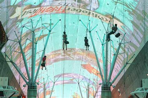 SlotZilla Zipline | Zoomline | Fremont Street Experience | Las Vegas