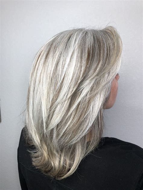 Pin by Susan Spurlin on My Style | Grey hair color, Gray hair highlights, Long gray hair