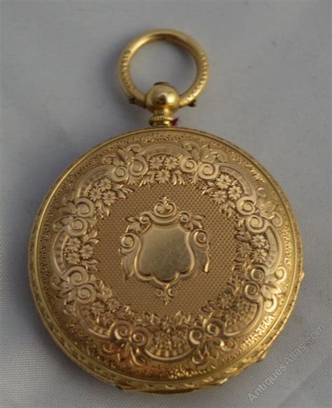 Antiques Atlas - 18K Gold Pocket Watch