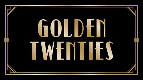 Das Logo der Golden Twenties Party.