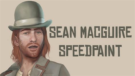 Sean MacGuire Speedpaint // RDR2 - YouTube