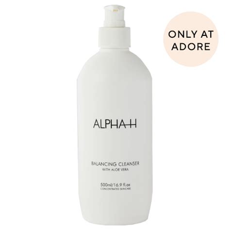 Alpha-H Balancing Cleanser with Aloe Vera Exclusive Value Pump Pack ...