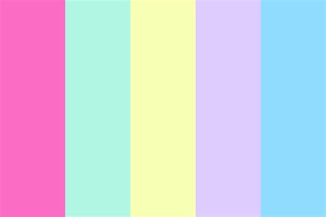 90s Shoujo Anime Color Palette