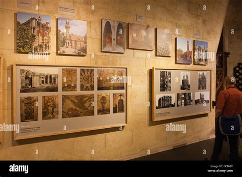 Sagrada Familia Museum exhibition in Barcelona, Catalonia, Spain Stock Photo - Alamy