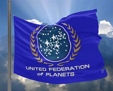 United Federation of Planets Flag | Etsy