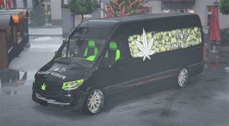 Mercedes White Widow Van Weed Fivem Grand Theft Auto 5 Optimized Mod High Quality - Etsy