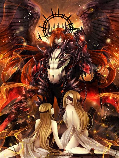 Pin by JadeRay on Vilans, goth, NSFH and witch. | Anime king, Dark fantasy art, Anime demon