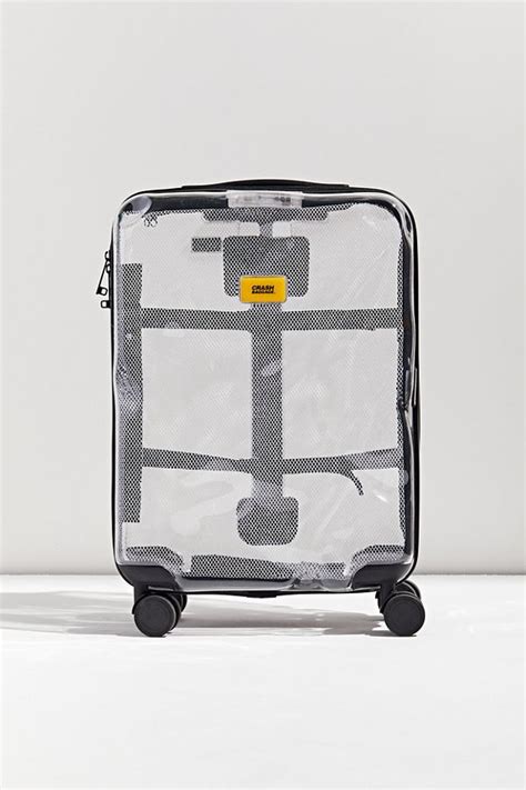 Crash Baggage Share Cabin Transparent Luggage | Urban Outfitters Cabin ...