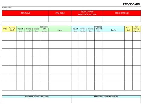 Warehouse Inventory Management Spreadsheet | Card template, Spreadsheet template, Templates