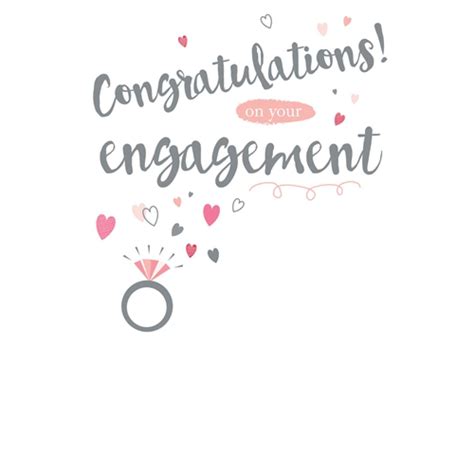 Engagement Card - Congratulations