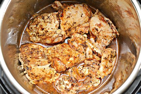 Juiciest Pressure Cooker Chicken Thighs - Sweet Pea's Kitchen