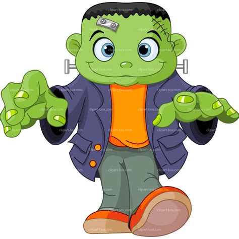 Cute Frankenstein Clipart | Free download on ClipArtMag