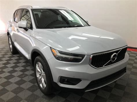 Glacier Silver Metallic 2021 Volvo XC40 for Sale at Bergstrom ...