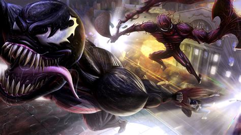 Carnage Vs Venom Wallpaper