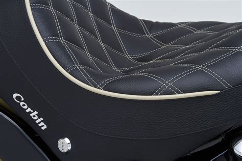 Corbin Motorcycle Seats & Accessories | HD Softail Blackline Slim | 800-538-7035