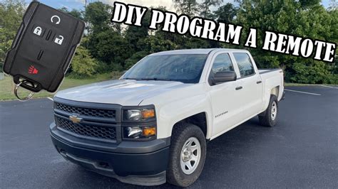 Key Fob Programming GM Silverado Sierra 2014 - 2019+ - YouTube