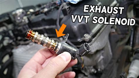 HYUNDAI SANTA FE EXHAUST VVT SOLENOID REPLACEMENT LOCATION, VARIABLE TIMING SOLENOID - YouTube