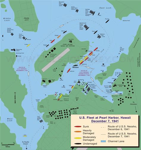 US Fleet at Pearl Harbor 7 December 1941 | Pearl harbor, Pearl harbor ...