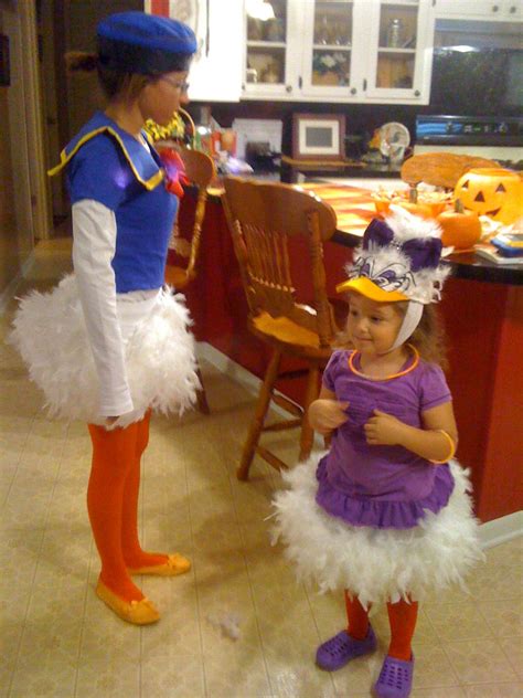 Donald and Daisy Donald Duck Costume, Duck Costumes, Family Themed Halloween Costumes, Homemade ...