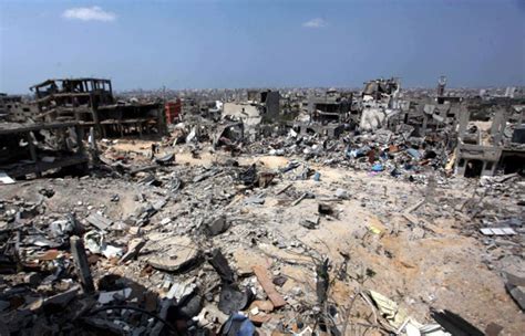 Israel-Gaza crisis: YouTube footage shows scale of destruction after 50 days of shelling | The ...