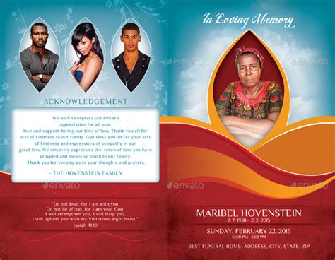 FREE 24+ Memorial Brochure Templates in PSD | EPS | InDesign | MS Word | Pages | PSD | Publisher ...