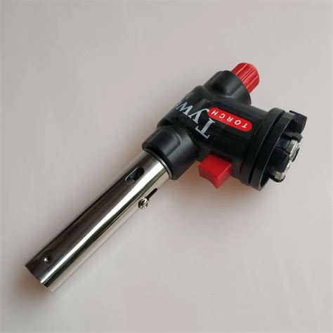 Mini Butane Torch Blowtorch Gas Torch Flame Gun Ignition Blow Jet Burner Lighter Welding Burning ...