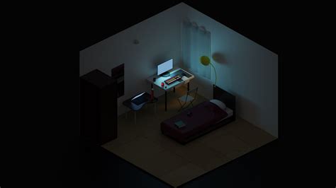 [WIP] Modeling my own room in blender. Tips/Feedback please? — polycount