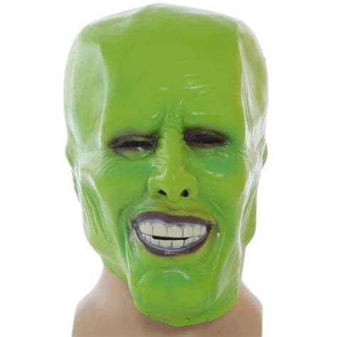 Jim Carrey Mask The Mask Jim Carrey Green Mask Cosplay - Best By Xcoser