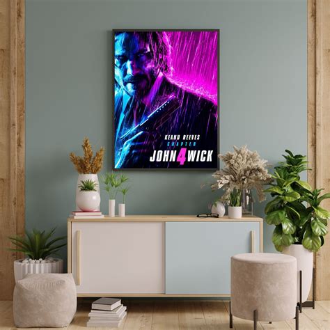 John Wick 4 Poster High Quality Poster John Wick Poster