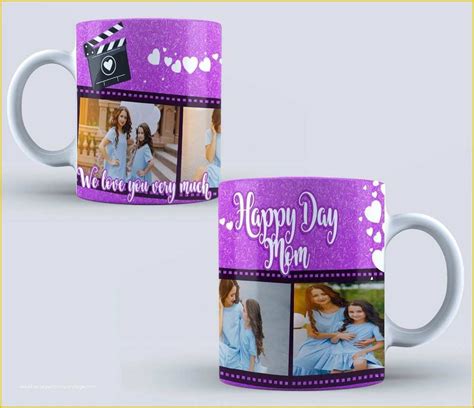 Free Mug Templates for Sublimation Of Sublimation Templates Psd Mother ...