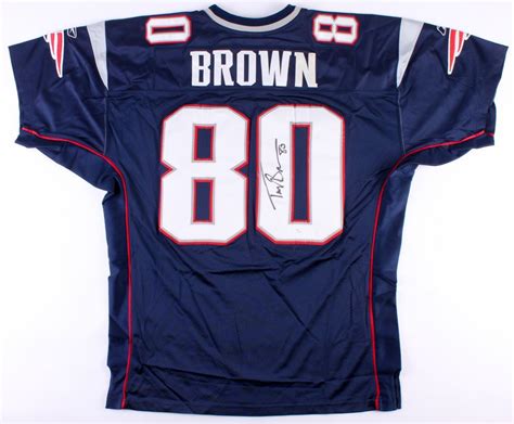 Troy Brown Signed Patriots Jersey (JSA COA)