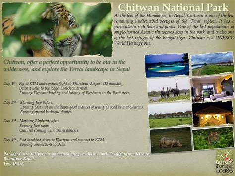 Chitwan National Park Wildlife and Luxury - Tripoto