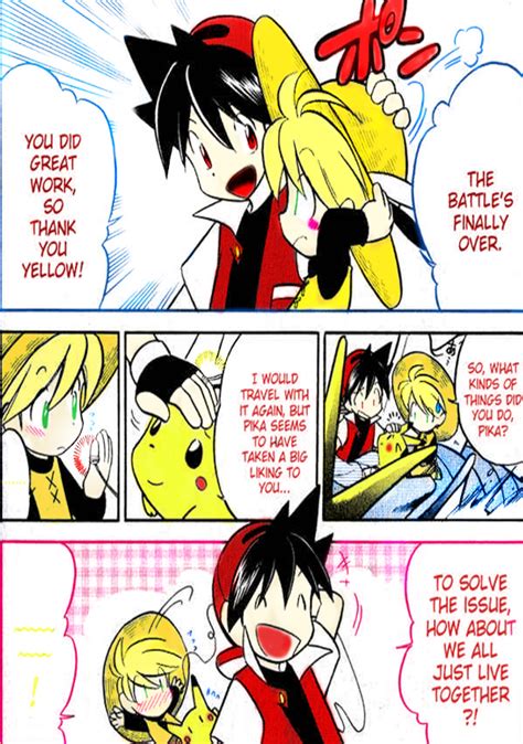 Red x Yellow Pokemon by ShionXIV on DeviantArt