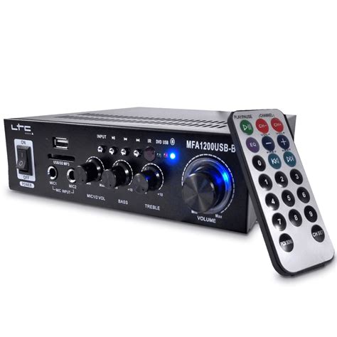 Stereo Bluetooth Amplifier 2 x 50w