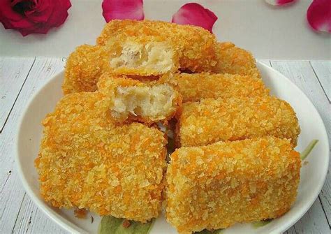 Resep Nugget pisang keju oleh Susan Mellyani | Resep | Resep, Makanan vegetarian, Makanan