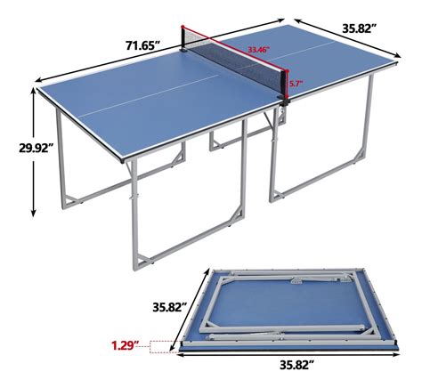 Medidas Mesa Ping Pong - EDULEARN