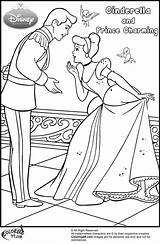 Princess Cinderella And Prince Charming Coloring Pages sketch template