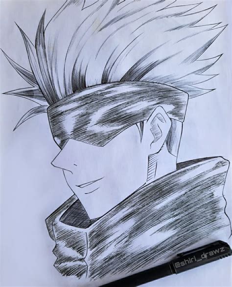 Gojo Satoru Sketch Made By Me : r/JuJutsuKaisen