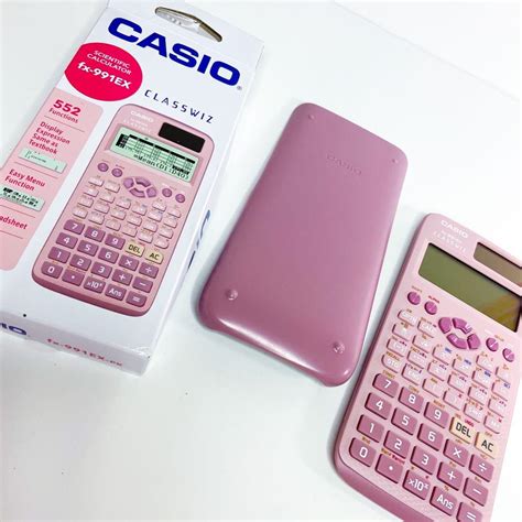 Casio Pink Scientific Calculator, Computers & Tech, Office & Business Technology on Carousell