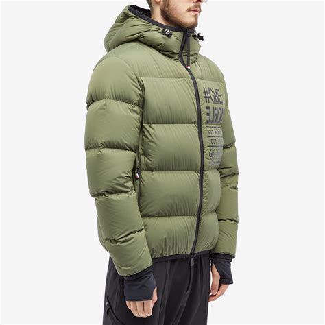 Moncler Grenoble Adret Tech Matt Nylon Dark Green | END. (AR)