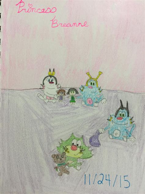 Oggy, Jack, Olivia, and Monica as kittens by princessbreanne on DeviantArt