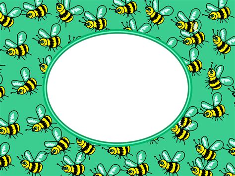 Download Bee, Border, Frame. Royalty-Free Stock Illustration Image ...