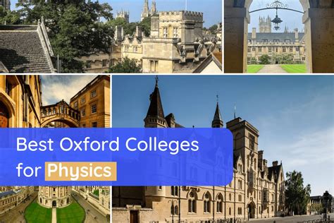 The Best Oxford Colleges for Physics in 2024