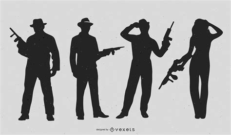 Gangster Silhouette Png