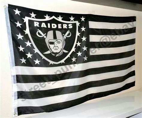 Raider Flag | Raiders flag, Oakland raiders, Raiders