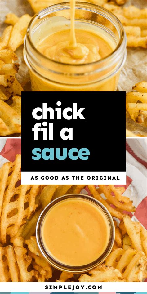 Chick Fil A Sauce Recipe - Simple Joy