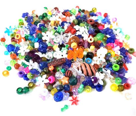 Craft Beads Assorted 1 lb, B100SV (CLOSEOUT) – Beadery Products